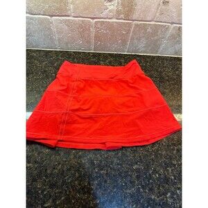 Lululemon Pace Rival Mid-Rise Size 2 Thermal Red 13” NWOT